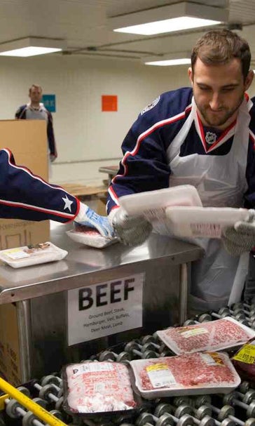 Blue Jackets 'Day of Service' highlights commitment to helping others year-round